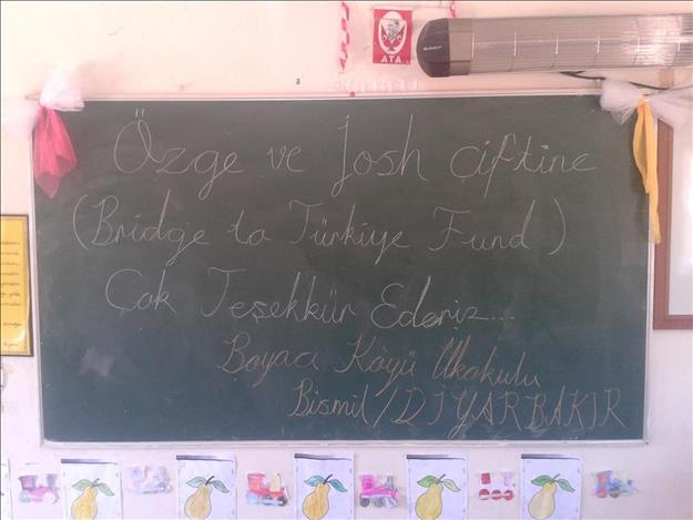 BTF GrassRoots Support - Ozge And Josh Wedding-DIYARBAKIR-Boyacı Köyü İlkokulu